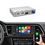 Plug-and-Play Wireless CarPlay Android Auto für Seat Skoda