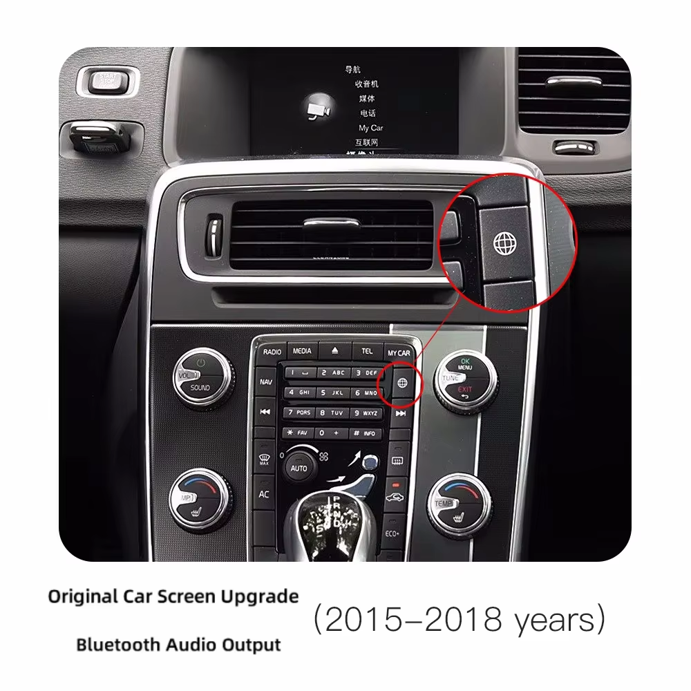 Wireless Carplay Android Auto For Volvo 2011-2022years Interface Module