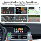 Plug-and-Play Wireless CarPlay Android Auto für Mercedes-Benz NTG4.5 Becker