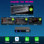 Wireless Carplay Android Auto Interface For Volkswagen MIB