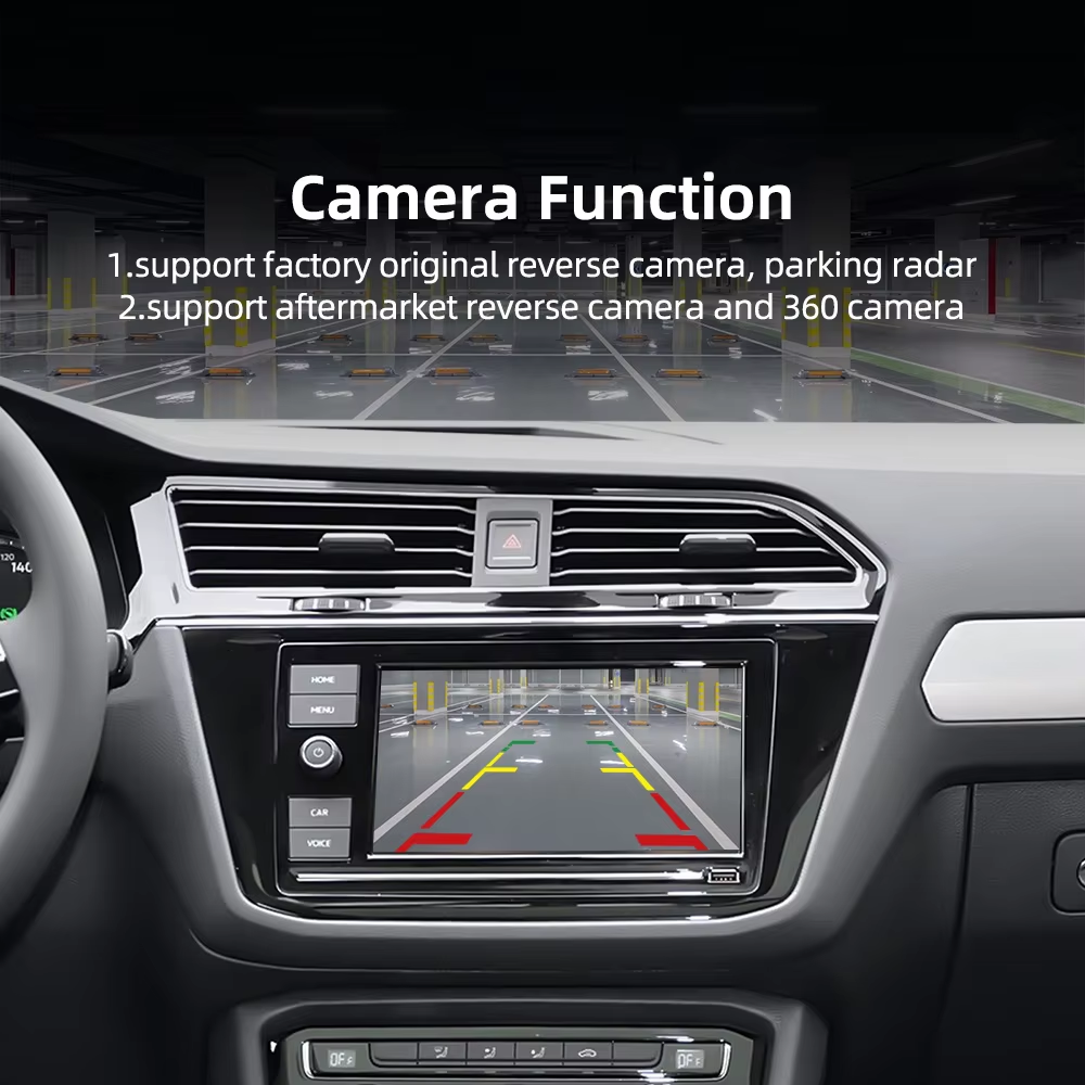 Plug-and-Play Wireless CarPlay Android Auto für Seat Skoda