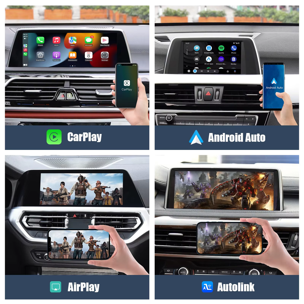 Wireless CarPlay Android Auto Interface for BMW/MINI NBT CIC EVO