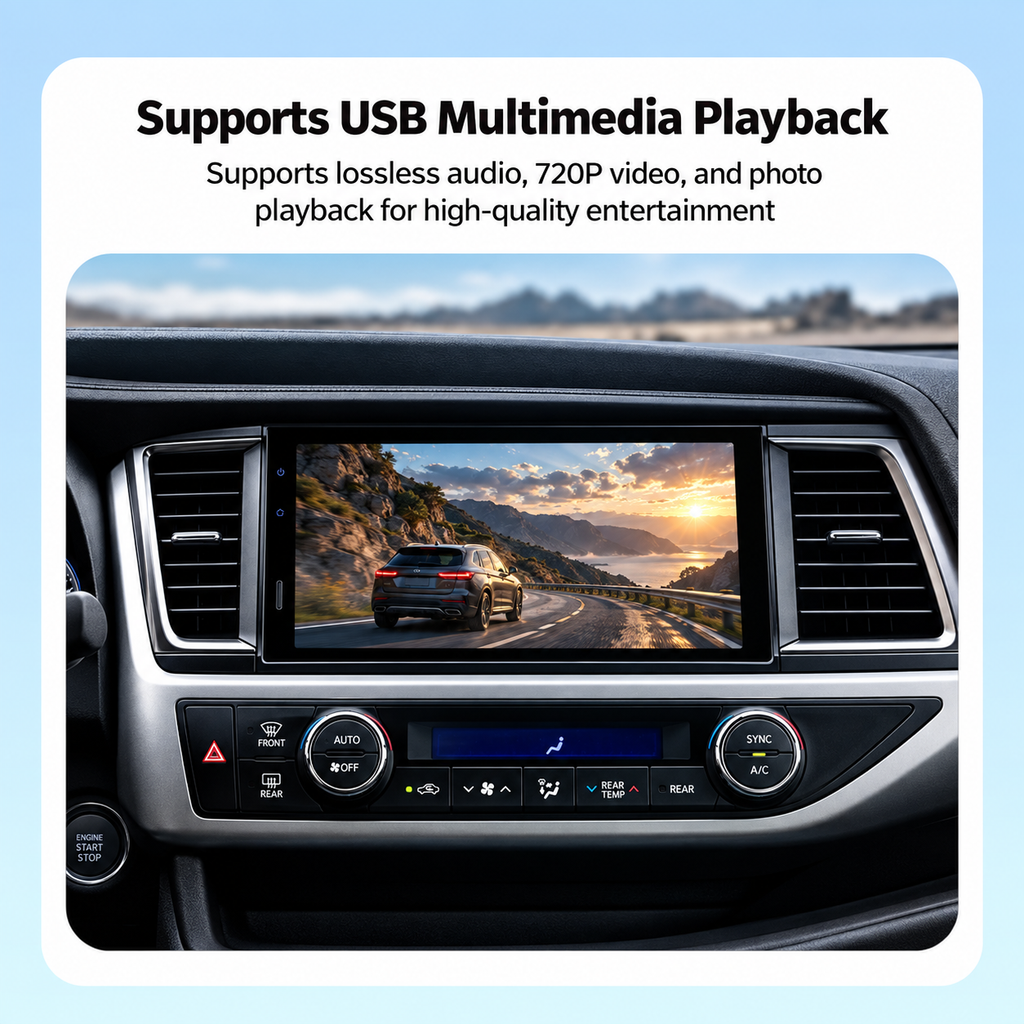 Wireless Carplay Android Auto Interface For Toyota 2014-2019